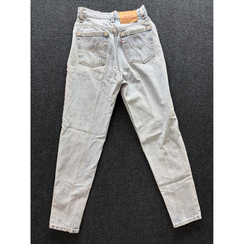 Vintage Levis 512 Slim Fit Tapered Leg Jeans Womens 5 S Light Wash USA 90s